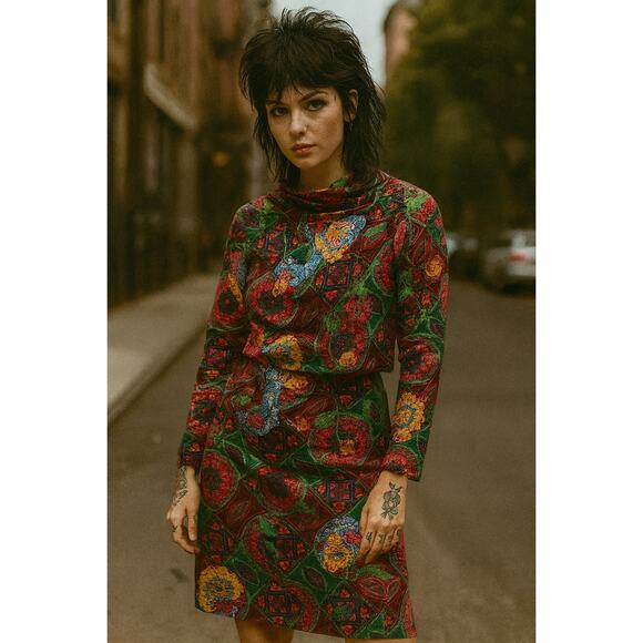 Vintage 60's Dress Ole Borden for Authur Cole size Medium - Picture 1 of 3